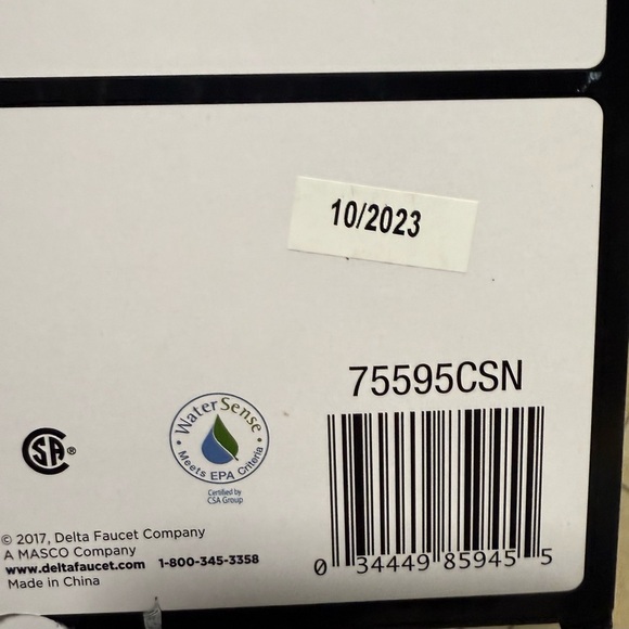 Delta In2ition 5-Setting 2-n-1 Shower Spotshield Brushed Nickel NIB
# 75595CSN - Picture 6 of 6